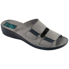 Adanex Ciabatte da donna BIO Nature 26025 grigio