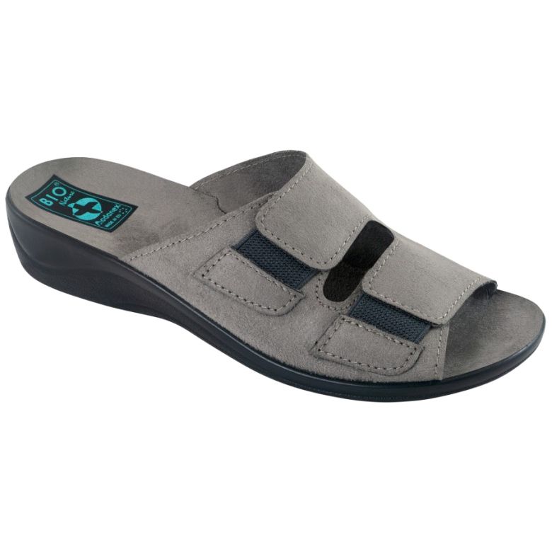 Adanex Ciabatte da donna BIO Nature 26025 grigio