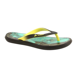 Boys Flip Flops 83062 Azure-Black Rider nero