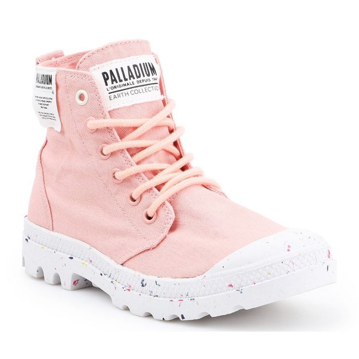 Scarpe Palladium Hi Organic W 96199-647-M rosa