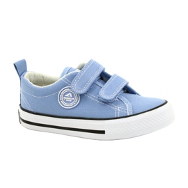 Sneakers blu americane American Club LH64/21