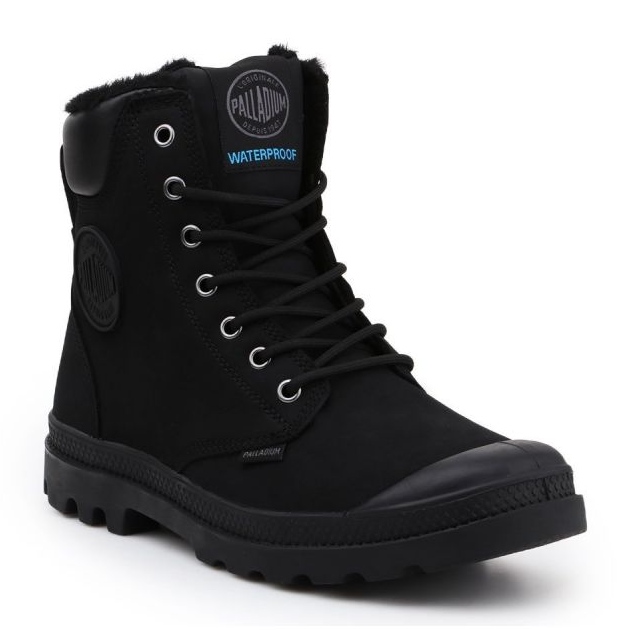 Scarpe Palladium Pampa Sport Cuff Waterproof 72992-010-M nero