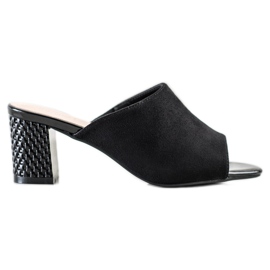 Eleganti pantofole Sergio Leone nero
