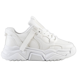 SHELOVET Scarpe da ginnastica bianche bianco