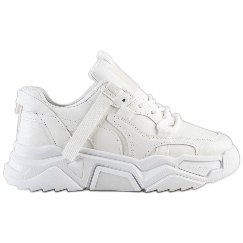 SHELOVET Scarpe da ginnastica bianche bianca