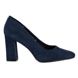 Décolleté Sergio Leone classiche blu navy