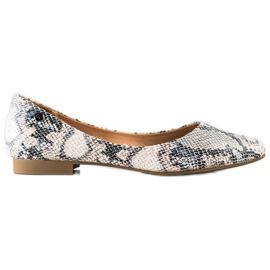 Ballerine Sergio Leone con stampa serpente multicolore