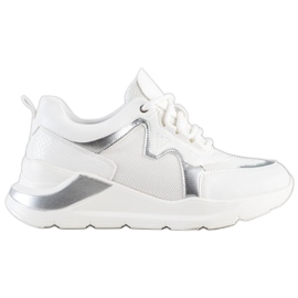 Weide Comode scarpe da ginnastica alla moda bianco