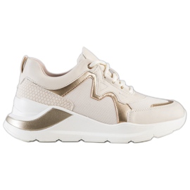 Weide Comode scarpe da ginnastica alla moda beige