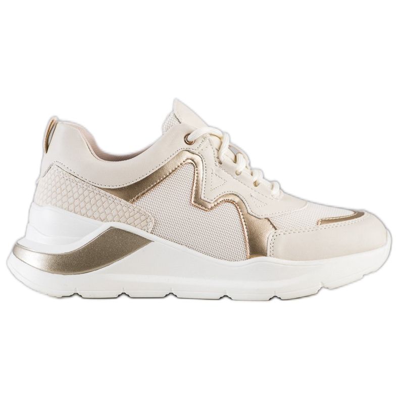 Weide Comode scarpe da ginnastica alla moda beige