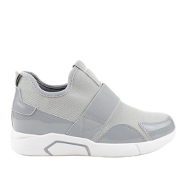 Scarpe sportive da donna grigie X-9761 grigio