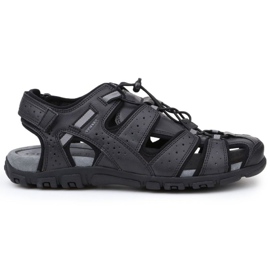 Sandali Geox US Strada BM U6224B-0MEBC-C9999 nero