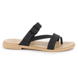 Sandali Crocs Tulum Toe Post W 206108-00W nero