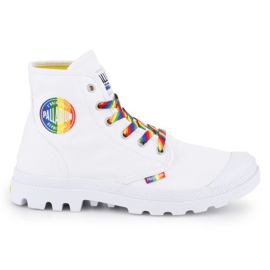 Scarpe Palladium Pampa Prime U 76521-132-M bianca