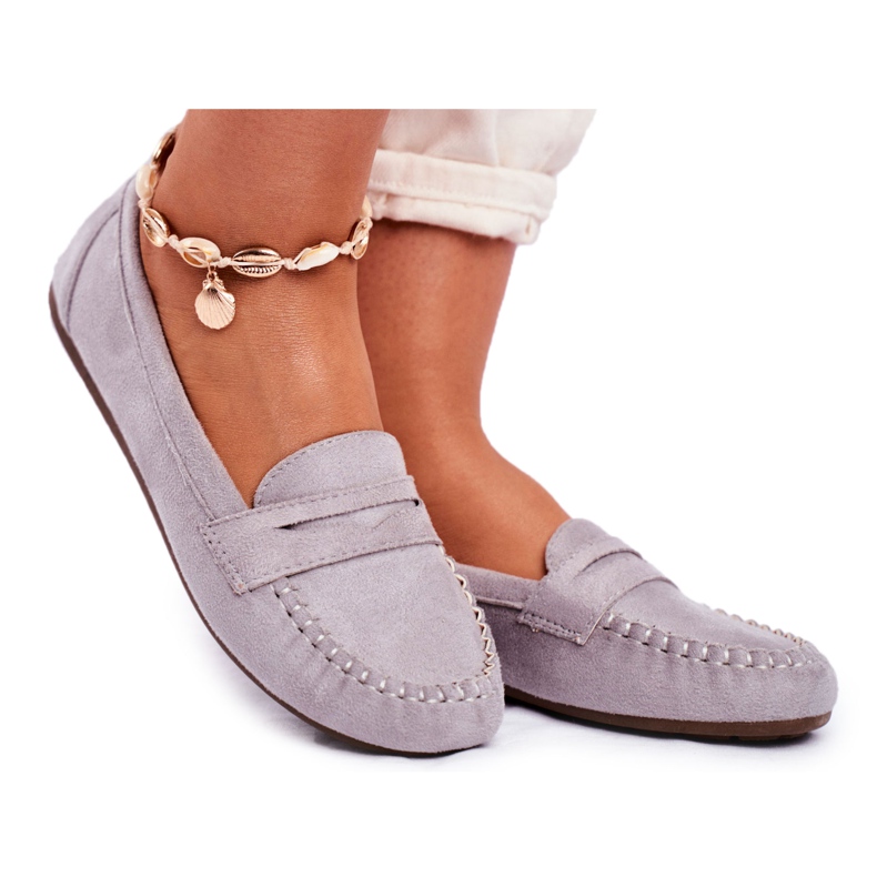 SEA Mocassini Donna Grigi Panay grigio