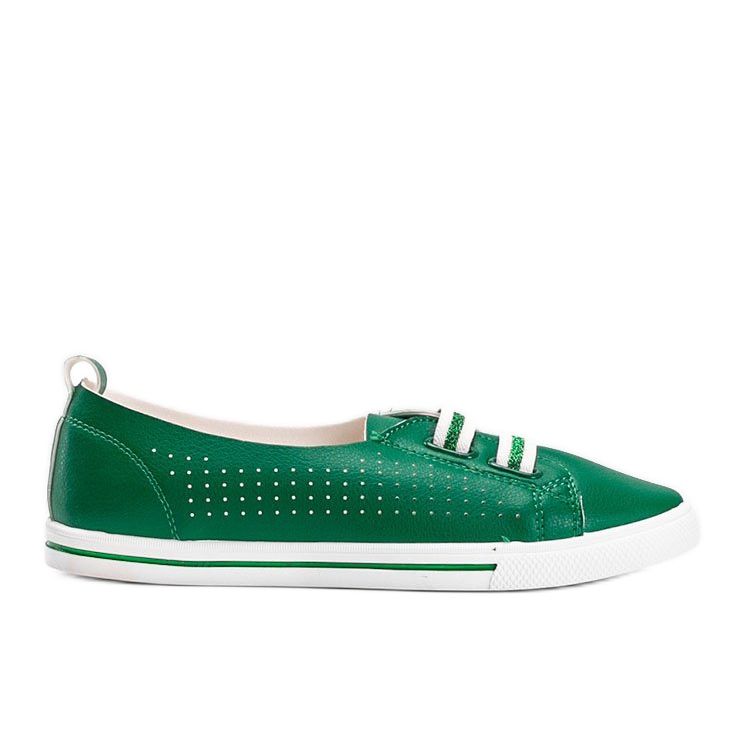 Sneakers Isabela in ecopelle verde