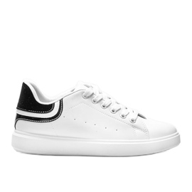 Sneakers bianche da donna Makaila nere bianco