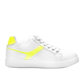 Sneakers bianche da donna Neon Green Meadow bianco