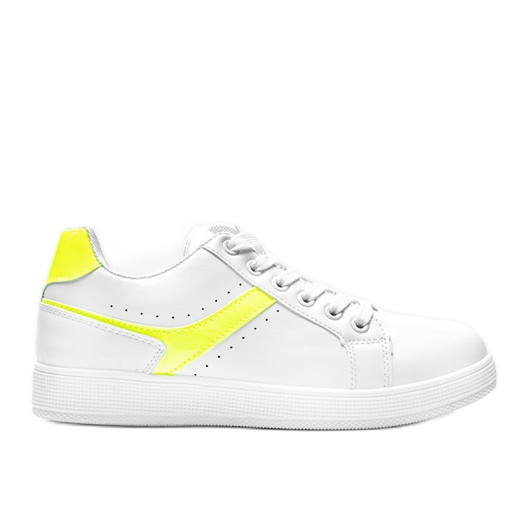 Sneakers bianche da donna Neon Green Meadow bianca