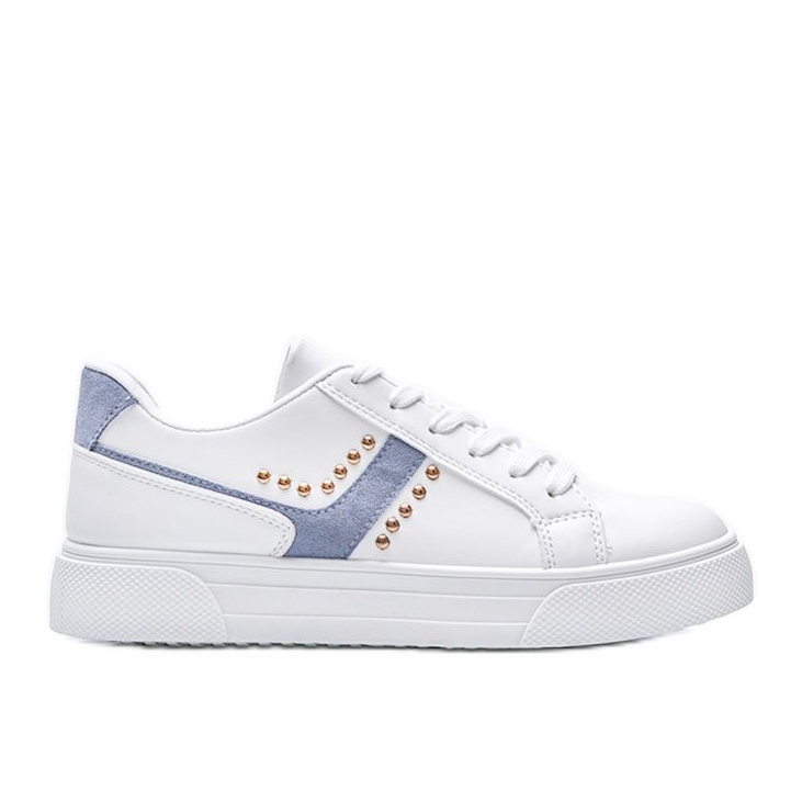 Sneakers bianche da donna Emilie blu bianca