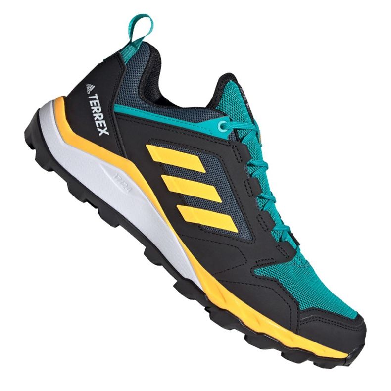 Scarpe Adidas Terrex Agravic Trail M FV2418 nero multicolore verde