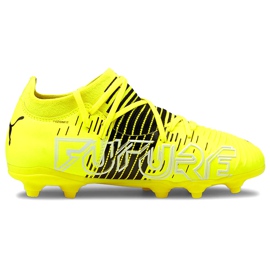 Puma Future Z 3.1 Fg Ag Junior scarpe da calcio giallo 106395 01