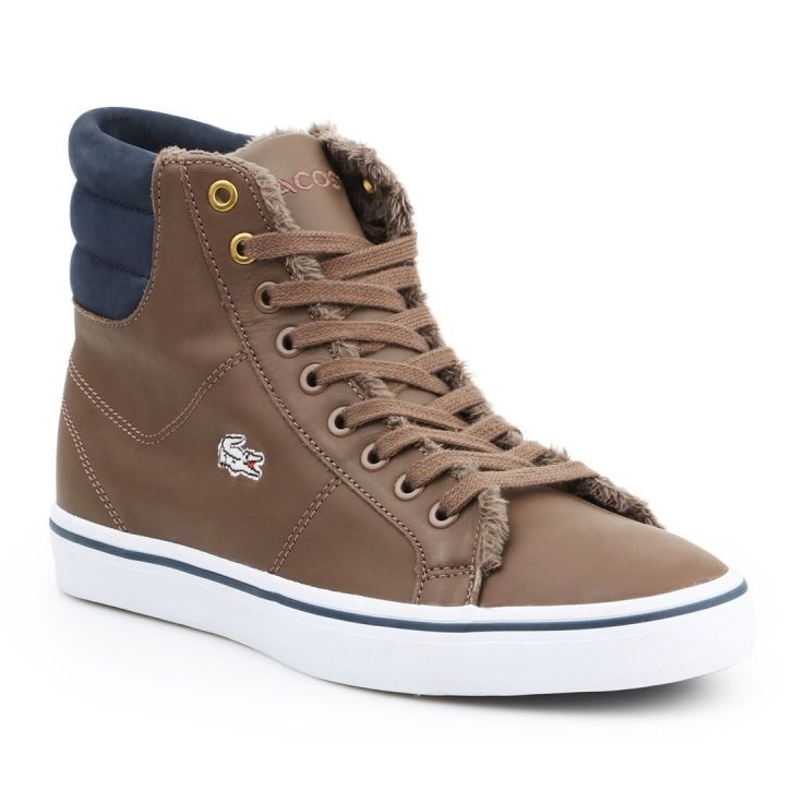 Lacoste Marcel Mid Pwt Dk W 7-26SPW4118DK4 marrone