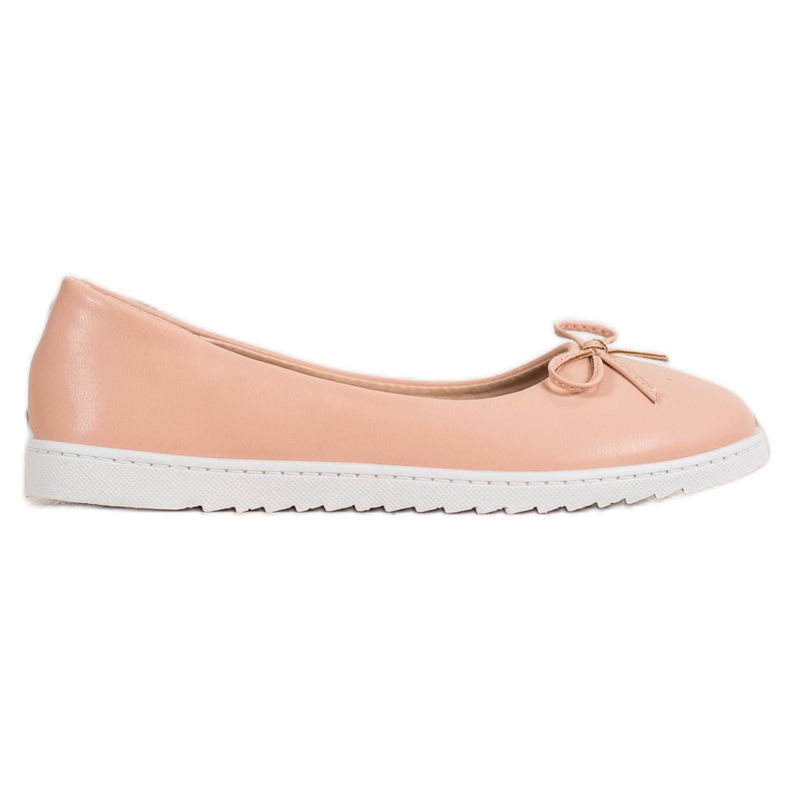 Diamantique Ballerine alla moda con ecopelle rosa