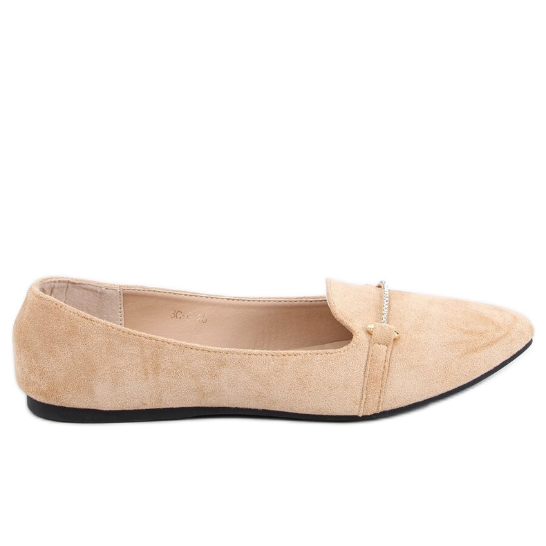Mocassino beige mandorla 3C-6 Albicocca
