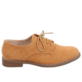 Camel G325 Mocassini allacciati cammello marrone