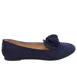 Mocassini blu navy da donna 9086 Blue