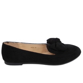 Mocassini da donna neri 9086 Black nero