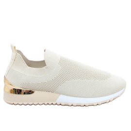 Calzini beige LDH006 Scarpe sportive beige
