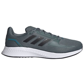 Adidas Runfalcon 2.0 M FZ2801 scarpe da corsa grigio