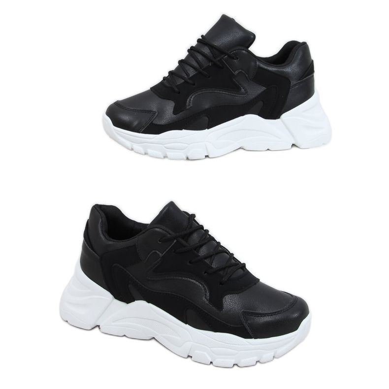 Scarpe sportive nere YL-45 Black nero
