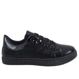 Sneakers nere da donna A6021 Black nero