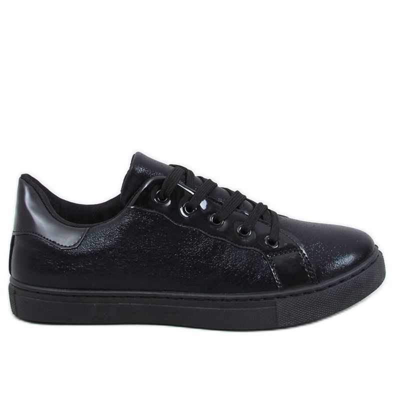 Sneakers nere da donna A6021 Black nero