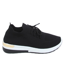 Nero G-363 Scarpe sportive calzini neri