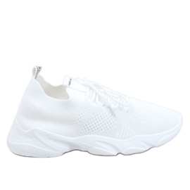 Bianco FF-10 Calze bianche scarpe sportive