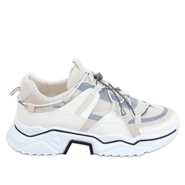 TS-508 Scarpe sportive beige albicocca