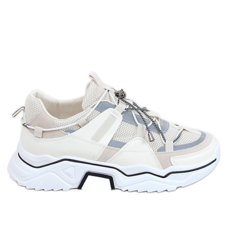 TS-508 Scarpe sportive beige albicocca