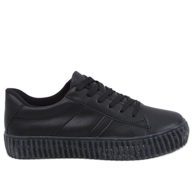 Sneakers da donna nere A6020 Black nero