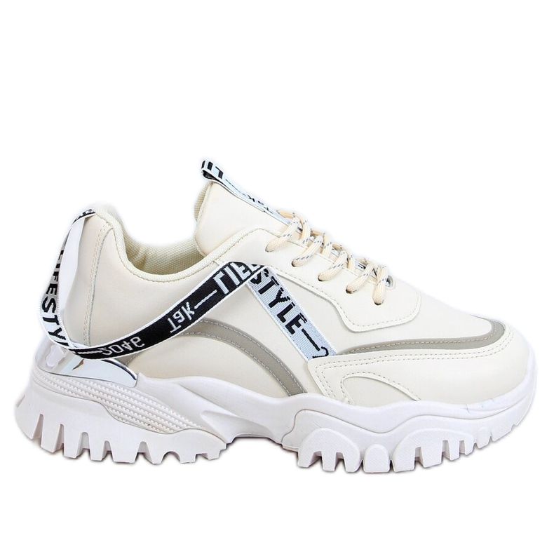 Beige 9935 Scarpe sportive beige