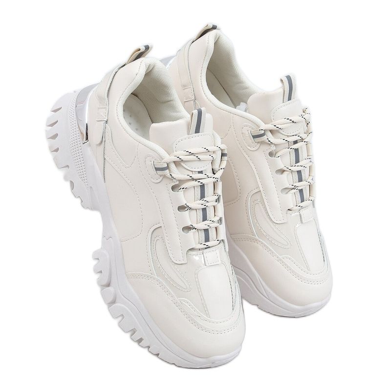 Beige 9931 Scarpe sportive beige