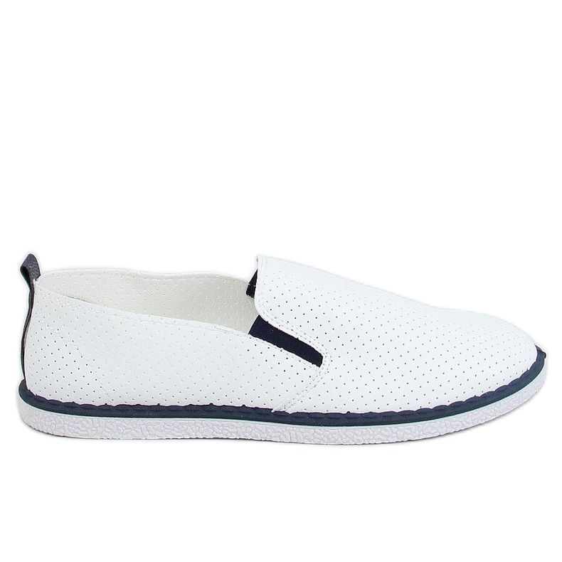 Sneakers slip-on bianche AA620 Navy bianca