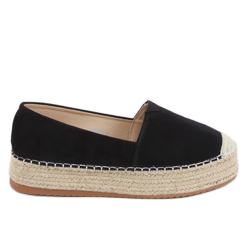 Espadrillas nere da donna AB-79 Black nero