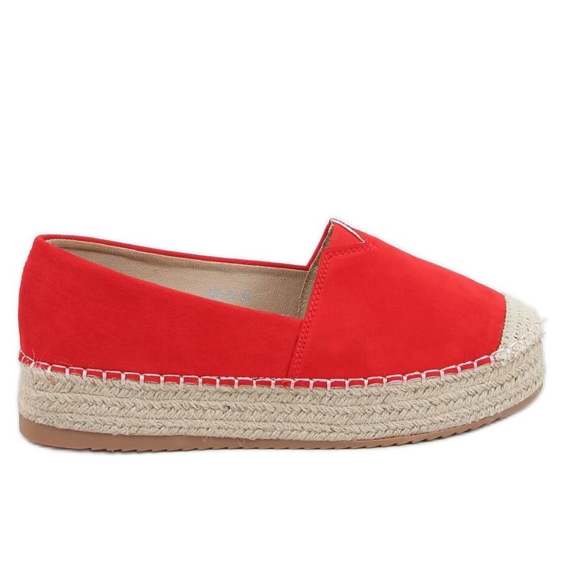 Espadrillas rosse da donna AB-79 Red rosso