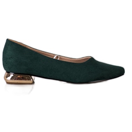 Décolleté Con Tacco Oro VINCEZA verde