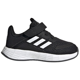 Adidas Duramo Sl I scarpe da bambino nere e bianche FX7320 nero