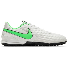 Scarpa da calcio Nike Tiempo Legend 8 Academy Tf AT6100 030 bianca bianca